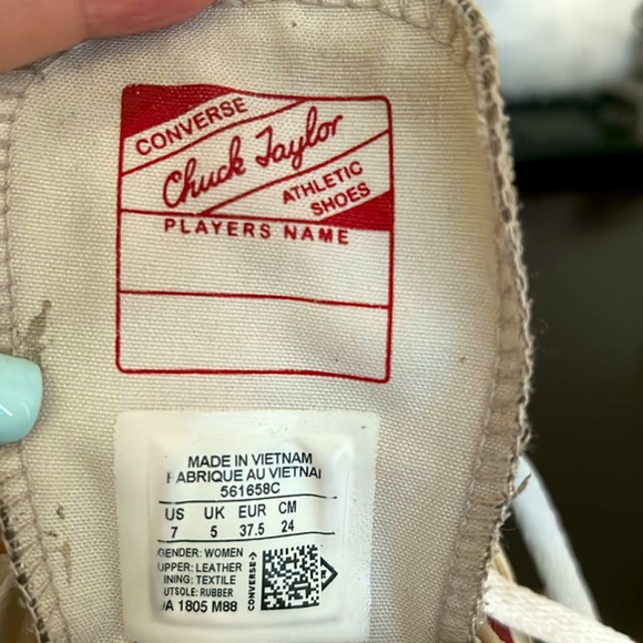 Converse Chuck Taylor All Star PARKWAY FLORAL 'Gray Pink White |Size 7 - Picture 3 of 12